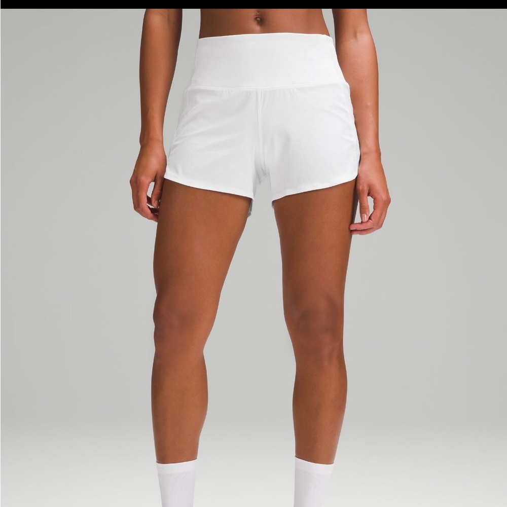 Lululemon Speed Up High Rise 4 inch Shorts